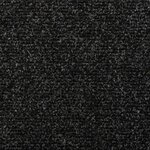 vidaXL Tapis d'escalier auto-adhésifs 15 pc 80 x 28 x 3 5 cm Noir
