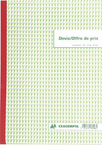 Manifold 'Devis Offre de prix', 297 x 210 mm EXACOMPTA