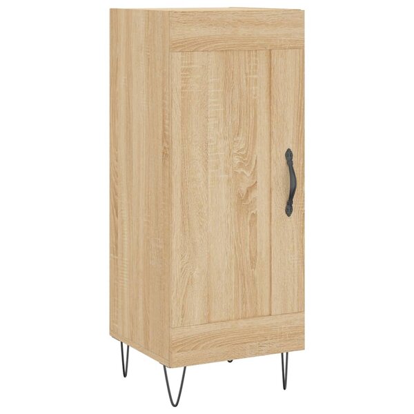 vidaXL Buffet Chêne sonoma 34 5x34x90 cm Bois d'ingénierie