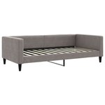 vidaXL Lit de jour avec lit gigogne taupe 100x200 cm tissu