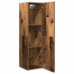 vidaXL Meuble TV vieux bois 30 5x30x110 cm bois d'ingénierie
