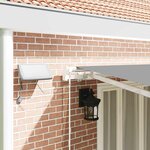 vidaXL Auvent avec Blanc 6 x 3 m Métal