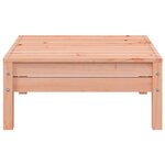 vidaXL Canapé de jardin avec coussins et repose-pied 2 places