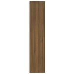 vidaXL Bibliothèque/Cloison Chêne marron 60x30x135cm Bois d'ingénierie