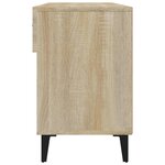 vidaXL Armoire à chaussures Chêne sonoma 102x35x55cm Bois d'ingénierie