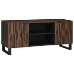 vidaXL Unites TV Noyer 105 x 33 x 46 cm Bois d'ingénierie