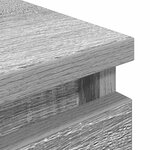 vidaXL Meuble TV sonoma gris 60x35x54 cm bois d'ingénierie