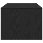 vidaXL Table basse Chêne noir 102 x 55 x 43 5 cm Bois d'ingénierie