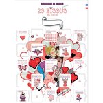Calendrier 25 bisous pour petite fille