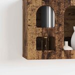 vidaXL Armoire suspendue Bois ancien 60 x 20 x 40 cm Bois d'ingénierie