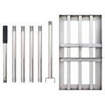 vidaXL Niveau de jardin 45 x 25 x 200 cm