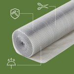 Pack And Move - Film À Bulle Recyclé - 1 X 20 M - Déménagement  Expédition Et Protection - Papier Bulle De Qualité