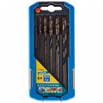 Wolfcraft jeu de forets de métaux 6 pièces 2-8 mm 7118000