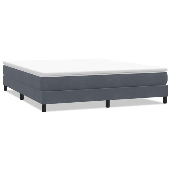 vidaXL Sommier à lattes de lit sans matelas 180x210 cm velours