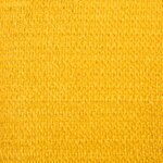 vidaXL Voile d'ombrage 160 g/m² triangulaire jaune 4x5x5 m PEHD