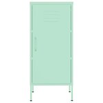 vidaXL Armoire de rangement Vert menthe 42 5x35x101 5 cm Acier