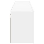 vidaXL Meubles TV muraux 2 Pièces blanc 80x30x41 cm