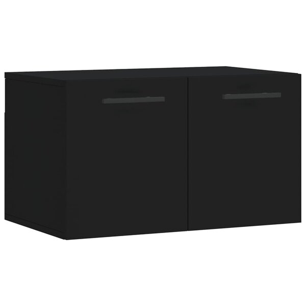 vidaXL Armoire murale Noir 60x36 5x35 cm Bois d'ingénierie