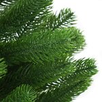 vidaXL Arbre de Noël artificiel aiguilles réalistes 210 cm vert