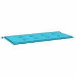 vidaXL Tapis de Chaise Uni Turquoise 100 x 50 x 3 cm Tissu Oxford