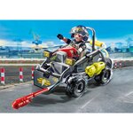 PLAYMOBIL 71147 - City Action - Quad transformable de bandit