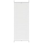 vidaXL Store plissé 40x100 cm Blanc