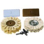 wolfcraft Ensemble de polissage professionnel 5 pièces 2179000