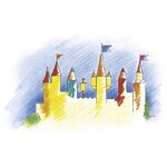 Boîte métal 12 crayons de couleur hexagonaux avec fenêtre x 6 FABER-CASTELL