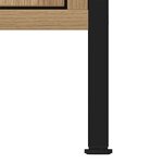 vidaXL Armoire lavabo de salle de bain chêne artisanal 60x30x60 cm