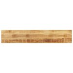 vidaXL Dessus de table rectangulaire bois massif de manguier brut