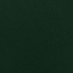 vidaXL Fauteuil de massage avec repose-pied vert foncé tissu