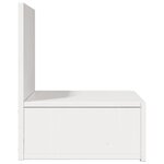 vidaXL Table de chevet avec tiroir 2 Pièces Blanc 42 x 32 5 x 40 cm