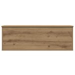 vidaXL Boîte de Rangement chêne artisanal 102 x 35 x 35 cm