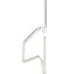 vidaXL Clips pour serre 100 Pièces type W acier galvanisé
