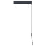 vidaXL Store roulant d'extérieur 60x250 cm Blanc et orange