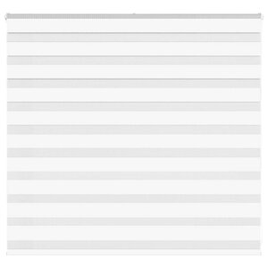 vidaXL Store zèbre blanc 165x100 cm largeur du tissu 160 9cm polyester