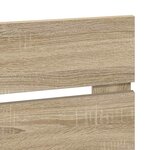 vidaXL Tête de lit Chêne Sonoma 160 cm Bois d'ingénierie
