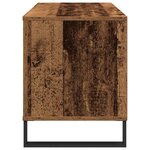 vidaXL Meuble à vinyles Bois ancien 100 x 38 x 48 cm Bois d'ingénierie