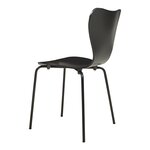 Lot de 4 chaises de salle à manger moderne design robuste noir 03_0009813