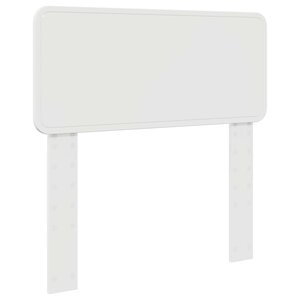vidaXL Tête de lit Blanc Brillant 90 cm Bois d'ingénierie