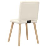 vidaXL Chaises à manger lot de 2 Lin