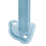 vidaXL Tente de réception pliable avec 3 parois 280x410x315 cm Acier Blanc