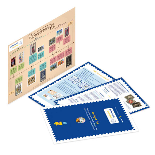 Ouvrage scolaire - Les timbrés de... L'Histoire - Le Moyen Âge