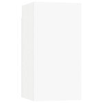 vidaXL Meubles TV 2 Pièces Blanc 30 5x30x60 cm Bois d’ingénierie