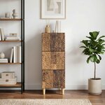 vidaXL Armoire à tiroirs Bois ancien 33 x 34 5 x 90 cm