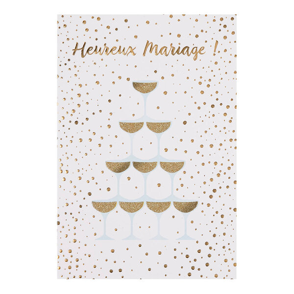 Carte Mariage Heureux Mariage - Draeger paris