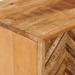 vidaXL Armoires de rangement avec tiroir Marron 60 x 33 5 x 100 cm