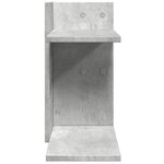 Organisateur armoire de bureau 42 x 21 5 x 42 cm bois ingénierie Concrete gris 02_0043565