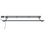 vidaXL Cadre de store manuel avec LEDs 3 5 x 2 m