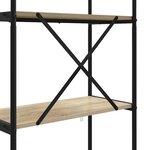 vidaXL Étagère Chêne sonoma 60 x 30 x 146 cm Bois d'ingénierie